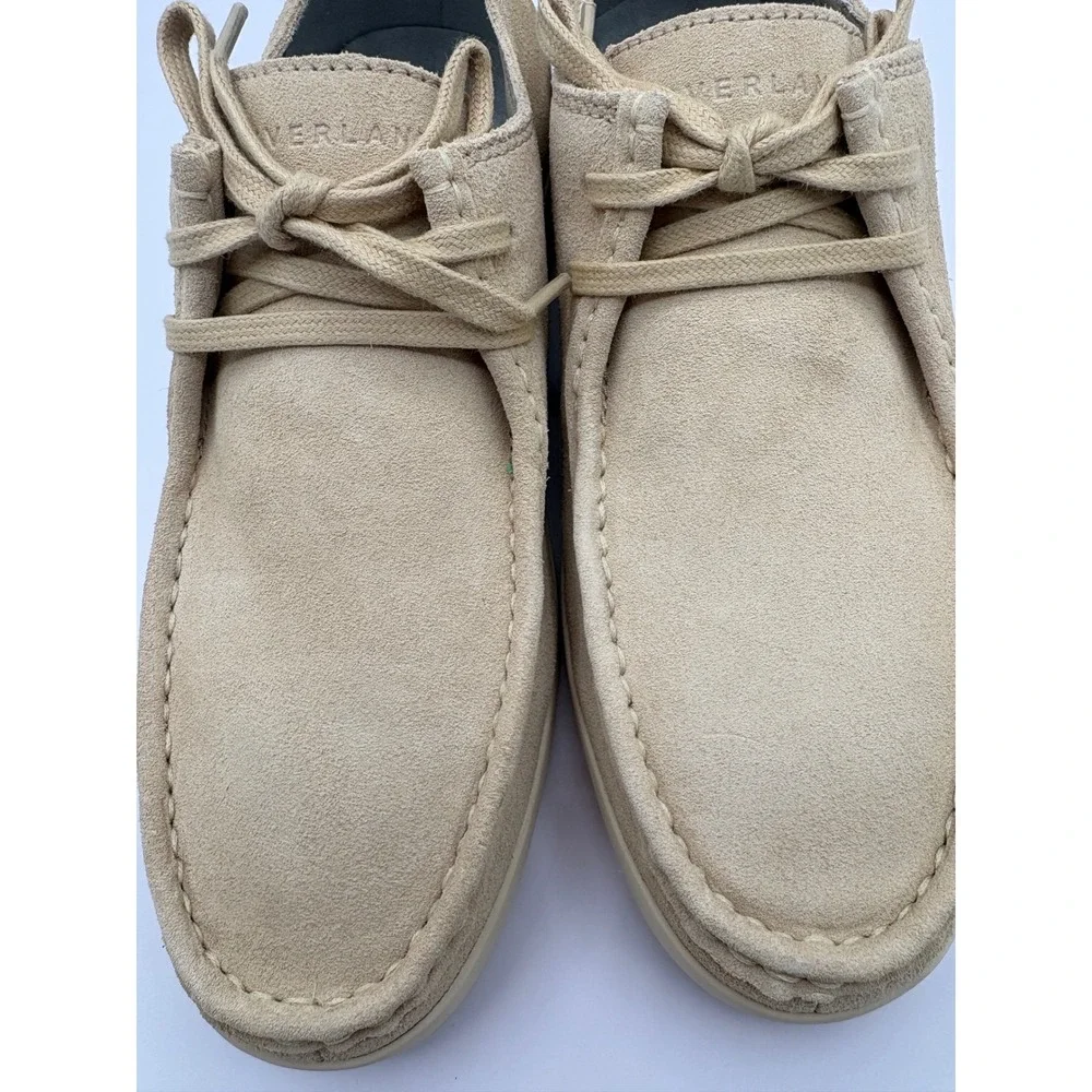 Everlane Men's Desert Shoe Suede Wallabee Moc Toe Grey Size 7 NIB